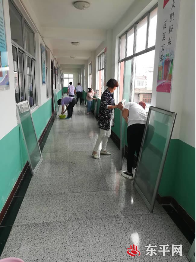 州城街道中心小学全力做好复学复课准备工作