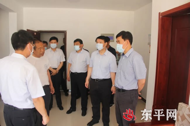 省委常委、省纪委书记、省监委主任陈辐宽到东平脱贫攻坚调研