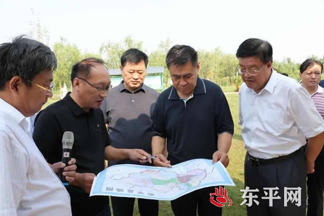 张传亭率调研组到东平县调研东平湖自然保护区保护管理工作