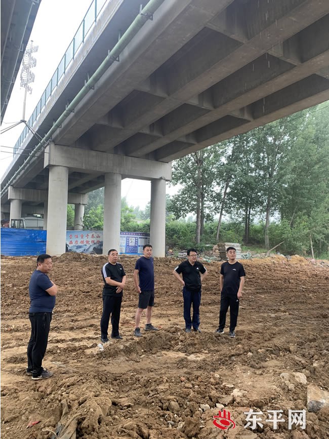 东平管理局对涉河项目进行督导检查 东平管理局对涉河项目进行督导检查