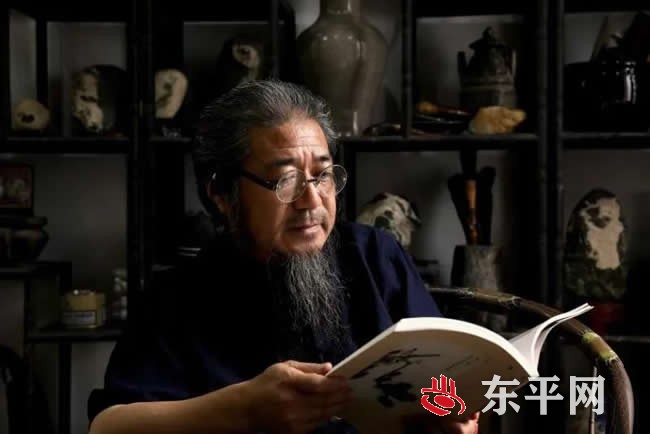 东平画家村艺术馆馆长李洪福