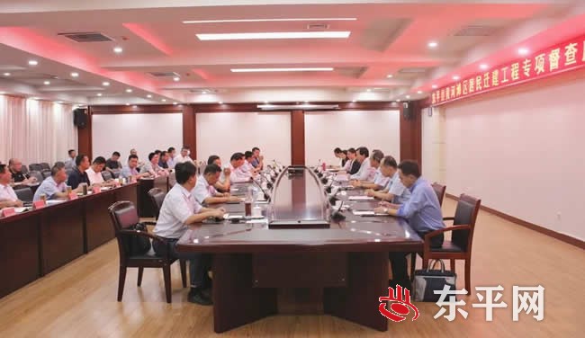 省专项督查组来我县督查黄河滩区居民迁建工作