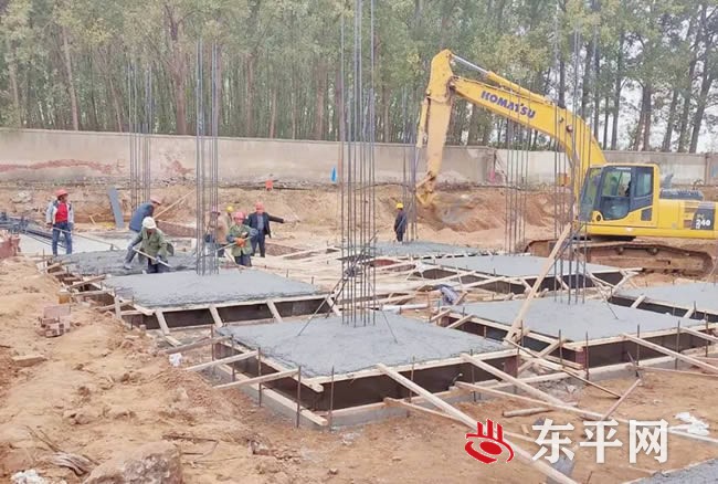 东平县吹响重点水利工程“百日会战”冲锋号