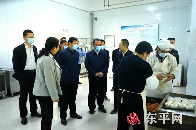 副县长许洪顺调研全县省级食品安全县创建工作