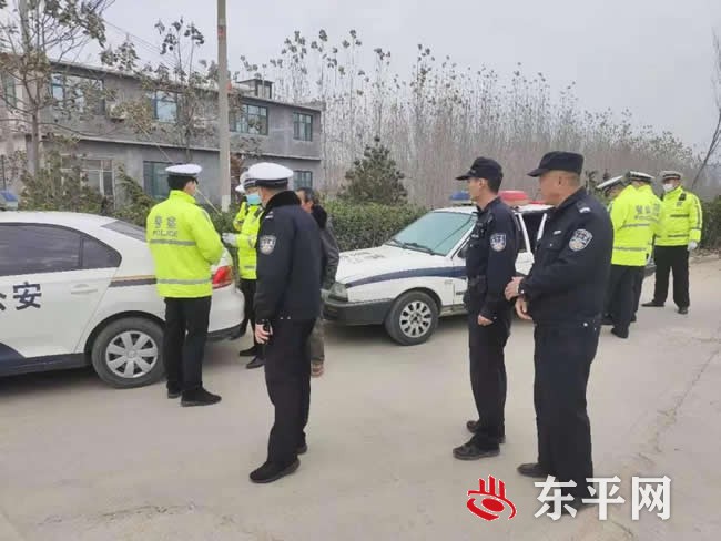 东平县公安局开展道路交通安全整治活动