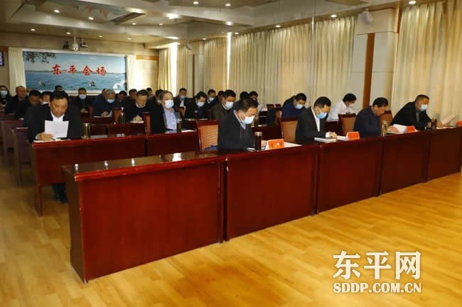 刘祥涛参加泰东高速公路项目征地拆迁动员会