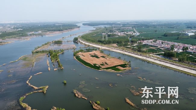 东平管理局：高科技无人机助力河道巡查
