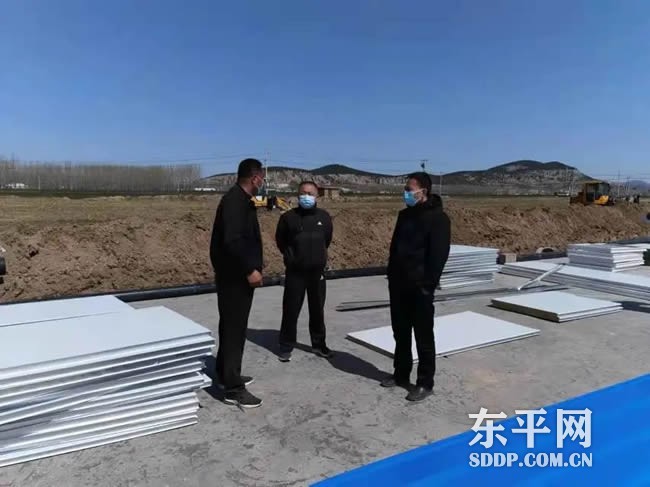 东平县（湖西）集中隔离医学观察场所正在全力建设中
