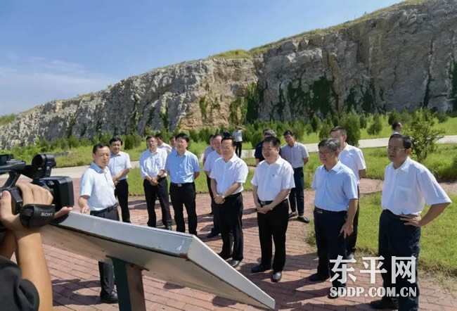 山东省政协领导来东平县调研