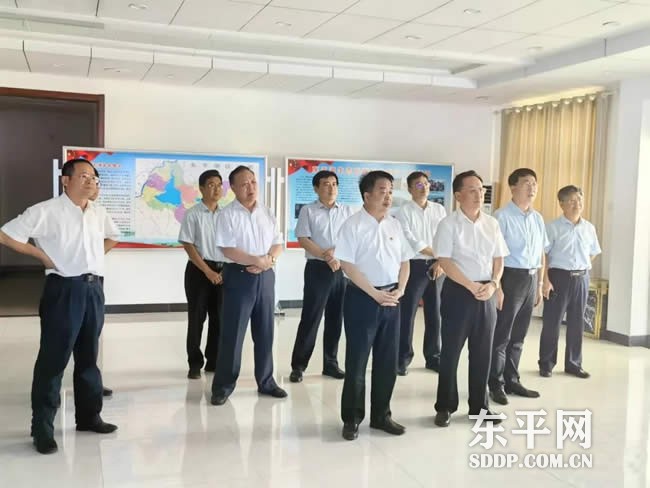 山东省政协领导来东平县调研
